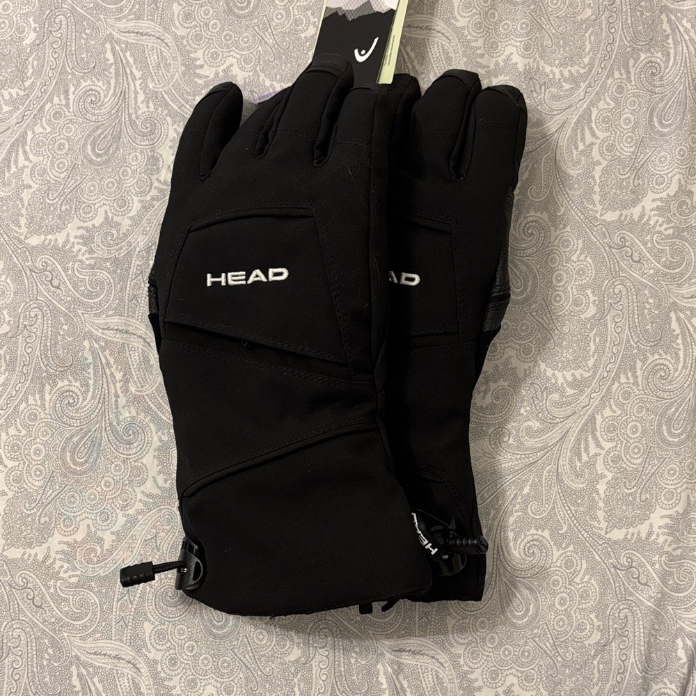 HEAD Black Insulated Gloves